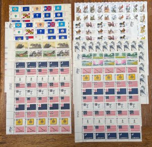 *10 US Mint Stamp Sheets, $49.42 Face Value