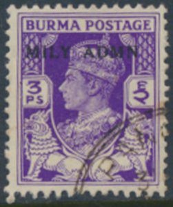 Burma   SC# 36  Used  MILY ADMIN  see details & scans