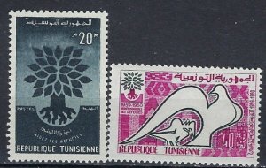 Tunisia 366-67 MNH 1960 set (ak2332)