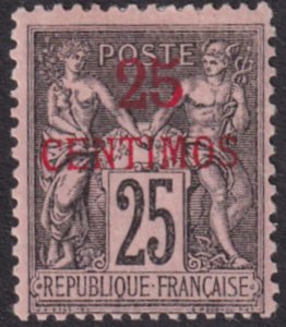 French Morocco 1891-1900 SC 5 LH 