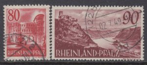 GERMANY - French occup. Rheinland-Pfalz used