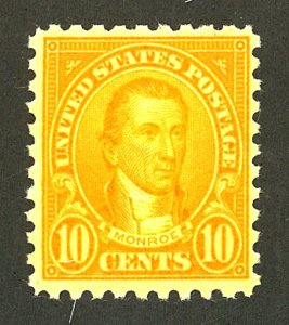 U.S. #591 MINT OG NH