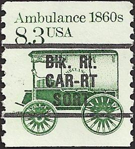 # 2128a MINT NEVER HINGED PRE-CANS. AMBULANCE