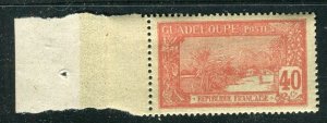 FRENCH GUADELOUPE; 1905 early Pictorial issue MINT MNH unmounted 40c.