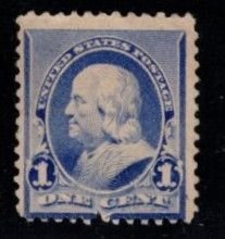 #219 Franklin (Unwmk) - Used