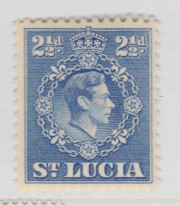 1943 British Colony ST. LUCIA 2 1/2d Perf. 12 1/2 MLH** Stamp A25P29F18187-