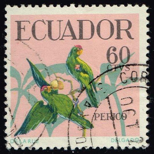 Ecuador #648 Red-Fronted Amazon Birds; Used (0.55)