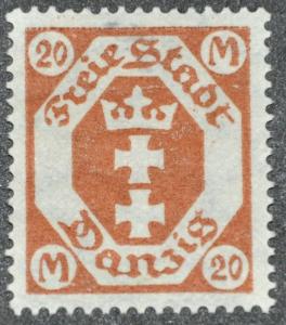 DYNAMITE Stamps: Danzig Scott #103  UNUSED