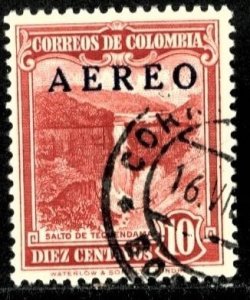 COLOMBIA #C231, USED AIRMAIL - 1953 - COLOMBIA204