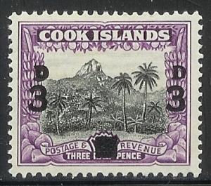 *( tw )*  Cook Islands KG6 SC# 115 MsmHR