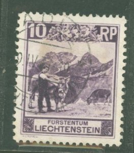 Liechtenstein #96a  Single