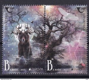 Stamps of Croatia MNH** 2022 - Europe. Stories and myths.