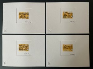 Guinea-Bissau 2008 Artist Proof Mi. 3919 - 3922 WWF Panda fauna Kobus BROWN