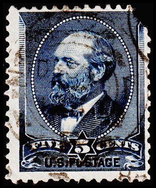 United States Scott 216 (1888) Used P, CV $20.00 J