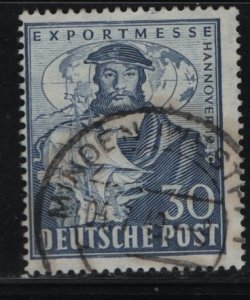 GERMANY 664 USED HERMAN HILDEBRANT ISSUE 1949