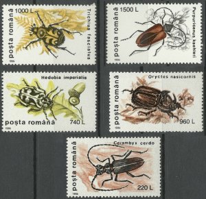 1996 Romania 5165-5169 Insects