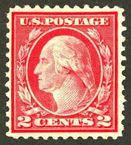 U.S. #546 MINT WITH APS CERT OG