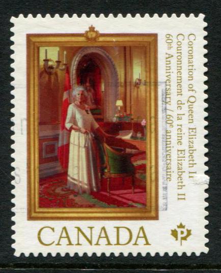 2644 Canada P QEII Coronation 60th, used