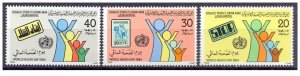 1984 – Libya-  World Health Day- WHO - Complete set 3v.MNH** 
