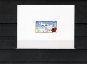 New Caledonia 1993 Sc#C252 Aircraft Air Caledonian Deluxe Souvenir Sheet MNH