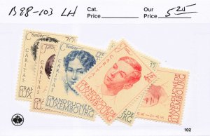 LUXEMBOURG  B98-103  MLH