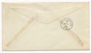 Canada Scott #192 Pair on Cover Via Air Mail January 11, 1935 Val D'or