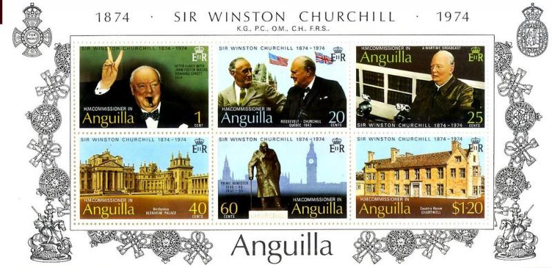 Anguilla  198 S/S MNH SCV $2.25