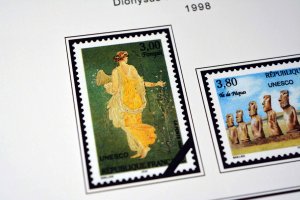 COLOR PRINTED FRANCE 1941-1999 SEMI-POSTALS + STAMP ALBUM PAGES (87 ill. pages)