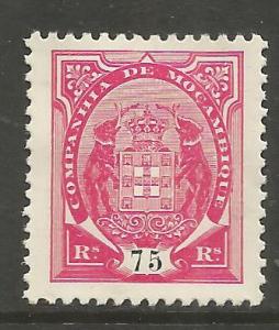 MOZAMBIQUE COMPANY 23 MINT HINGED, NO GUM, COMPANY COAT OF ARMS