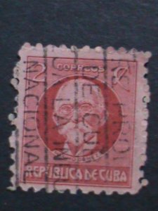 ​CUBA- VERY OLD CUBA STAMPS FAMOUS PEOPLE USED- VF WE SHIP TO WORLD WIDE.