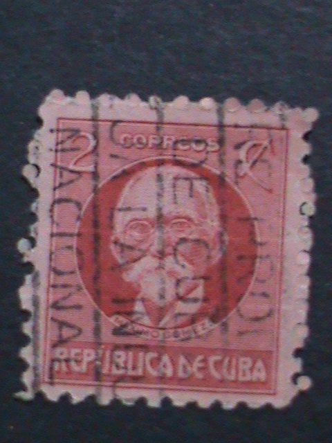 ​CUBA- VERY OLD CUBA STAMPS FAMOUS PEOPLE USED- VF WE SHIP TO WORLD WIDE.