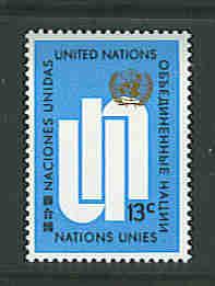 UN New York Issue #196 f-vf mnh single 