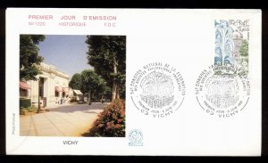 France 1981 Public Gardens Vichy FDC