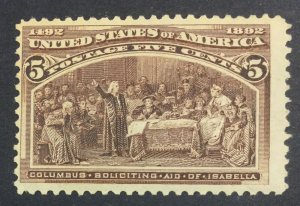 MOMEN: US STAMPS #234 MINT OG NH LOT #43516