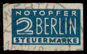 Germany #RA1 Postal Tax; Used