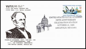 OAS-CNY 5506 EVENT VAPEX 1995 SCOTT 3001 – 1995 32c United States Naval Academy