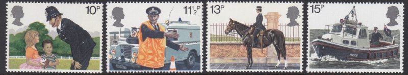 875-78 1979 London Police MNH