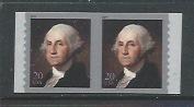 Scott # 4512  MNH  George Washington 2011 issue Coil Pair