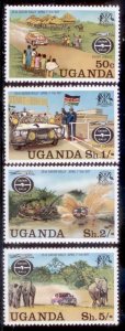 Uganda 1977 SC# 167-70 MNH-OG E48