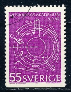 Sweden #891 Single Used