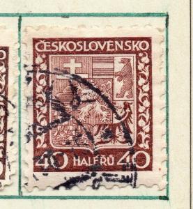 Czechoslovakia 1929 Early Issue Fine Used 40h. 230271