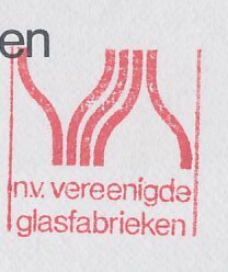 Meter cover Netherlands 1989 United Glassworks - Schiedam