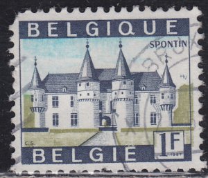 Belgium 644 Spontin Castle 1967