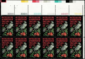 US Scott# 1445  1971 8c multi  Partridge in a Pear Tree; TAGGED