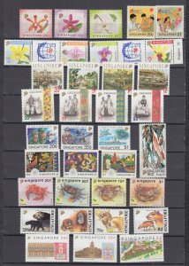J45802 JL stamps singapore mnh lot moct complete sets
