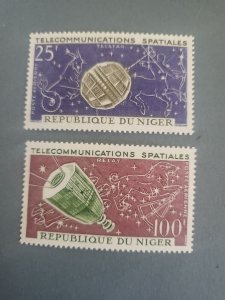 Stamps Niger Scott #C36-7 never  hinged