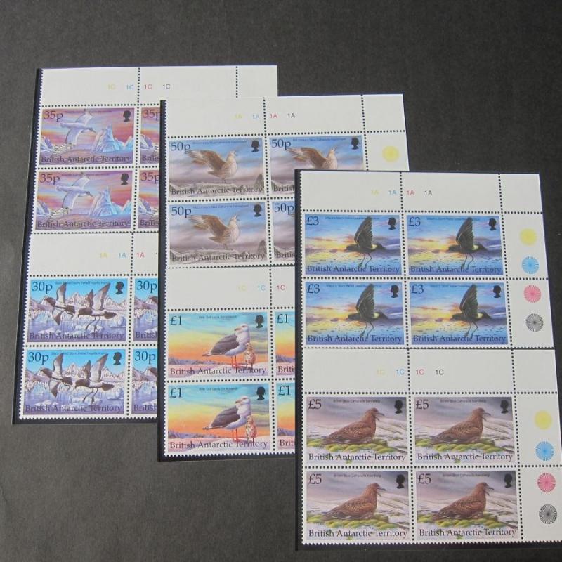 British Antarctic Territory 1998 Sc 263-274 birds set of 12 BLK(4) MNH