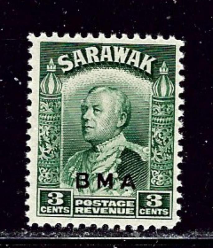 Sarawak 137 MNH 1945 overprint