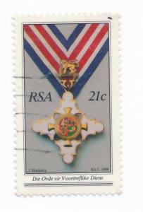 South Africa 1990 - Scott 800 used - Order for Meritorious