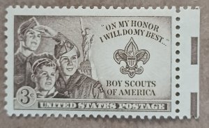 United States #995 3c Boy Scouts of America MNH (1950)
